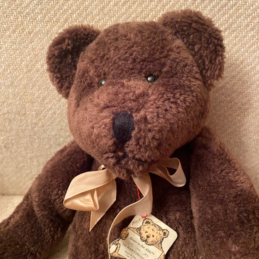 Boyds Bears 16” Hockley - Bears In the Attic MInt!